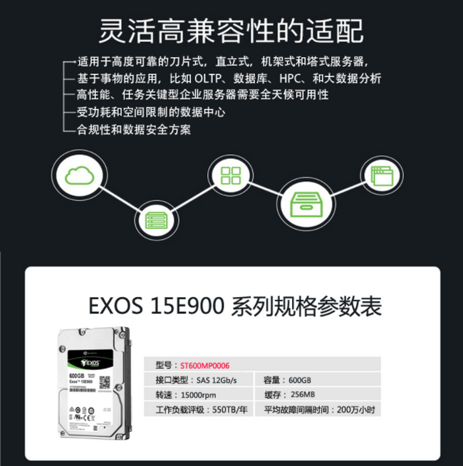 希捷ST600MP0006 600G 2.5英寸15K轉(zhuǎn)企業(yè)級(jí)硬盤