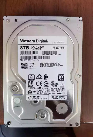 西數8T SATA HUS728T8TALE6L4企業(yè)級硬盤