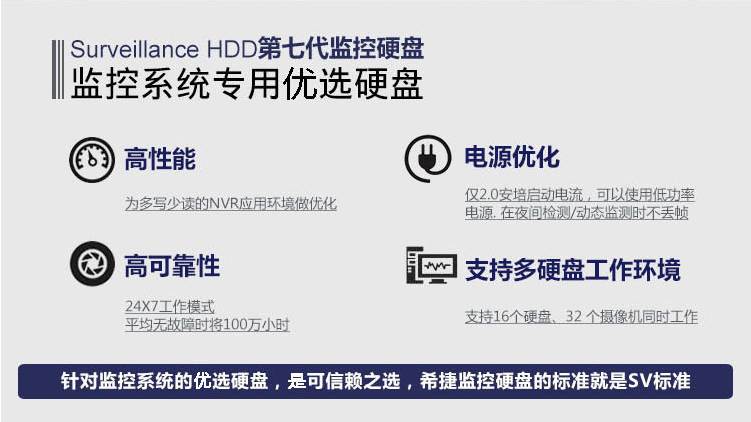 希捷?？低昐T4000VX005 4T 64M硬盤