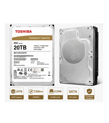 東芝 MG10ACA20TE 20TB 企業(yè)級 SATA 數(shù)據(jù)中心硬盤